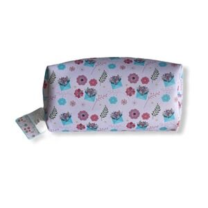 🍀 Danielle Love Letter Floral Cosmetic Bag